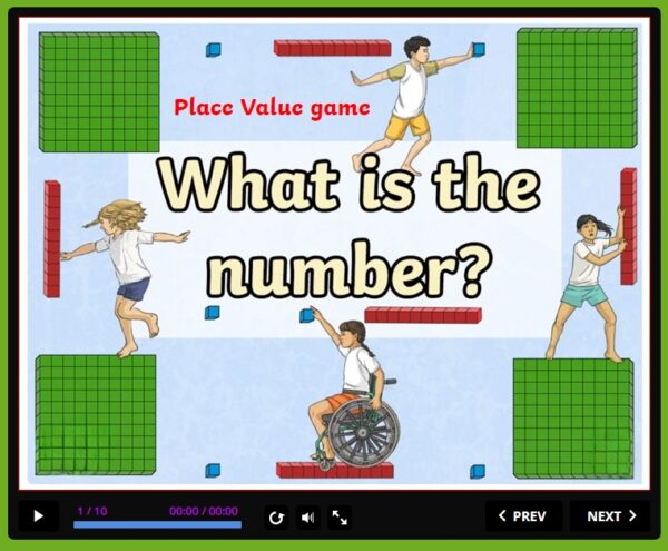 Place-value-game-hundreds-tens-and-ones game